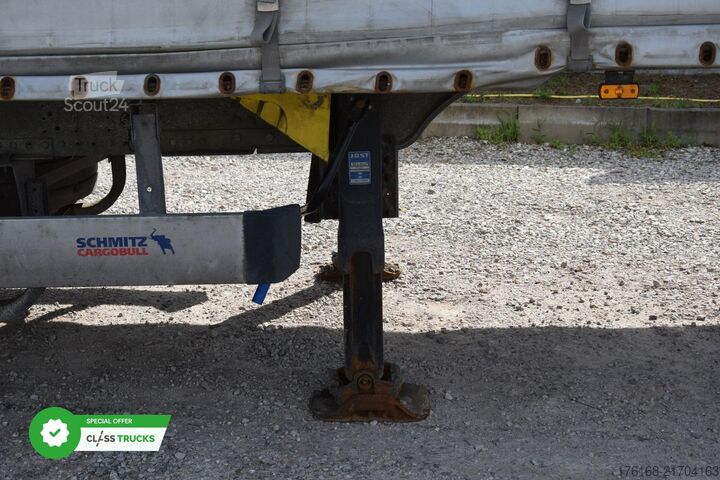 Auflieger mit Pritsche & Plane SCHMITZ CARGOBULL SCS24/L Varios