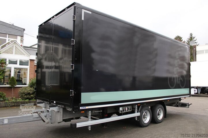 Rimorchio a cassetta  Junge 2-Achser BPW Durchladen Doppelstock TOP