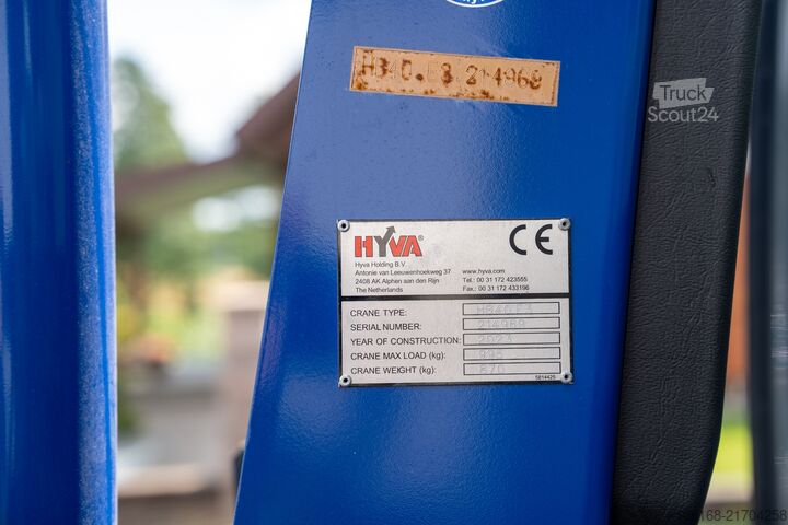 Tovornjak s montažno dvigalko Iveco Daily 70C18 Kran Hyva Pritsche 5 m