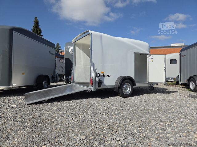 Kofferanhänger Debon Polycargo 1300 Seitentür 1300kg 100kmH