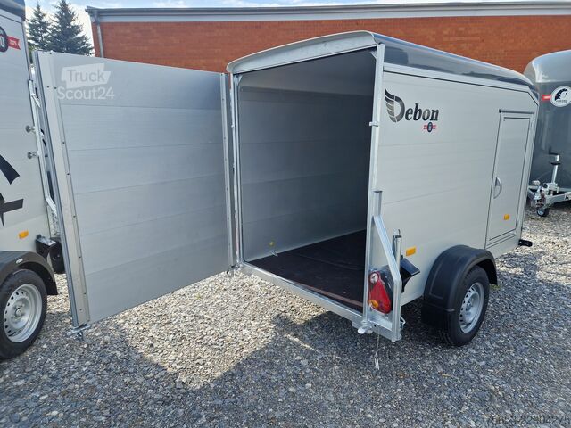 Remolque caja Debon C 255 Alukoffer Seitentür 1300kg 100kmH