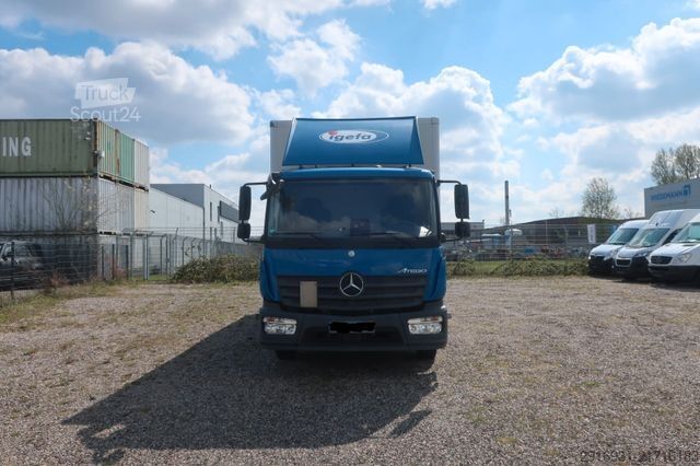Camion caisson MERCEDES-BENZ Nr.303 Atego 1218 / 1.Hand/Luftfahrwerk/Autom.