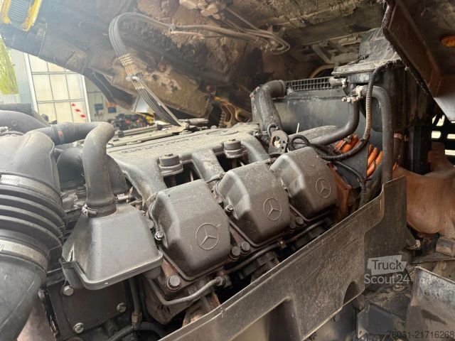 Chassi de caminhão MERCEDES-BENZ Actros 4140 V6 8X4 Chassis Spring/Spring Manual