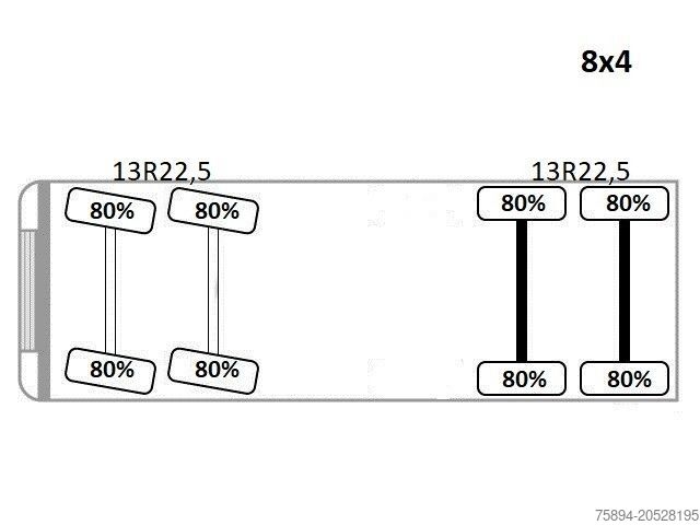 Truck mounted crane MAN TGS 35.440 * HIAB XS 244 HIPRO +FUNK / 8x4