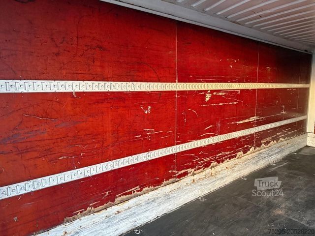 Remolque con caja móvil KRONE 730 ALU BDF Koffer Brücke Container Zurrleisten