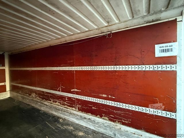 Remorcă cu caroserie interschimbabilă KRONE 730 ALU BDF Koffer Brücke Container Zurrleisten