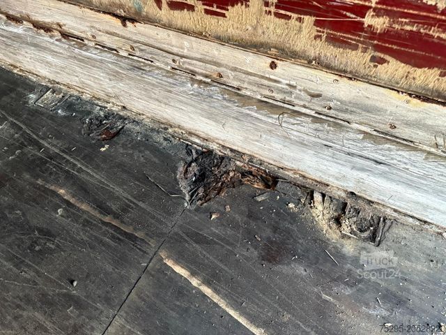 Remolque con caja móvil KRONE 730 ALU BDF Koffer Brücke Container Zurrleisten