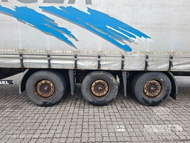 Open semitrailer with tarp Kögel Curtainsider Mega