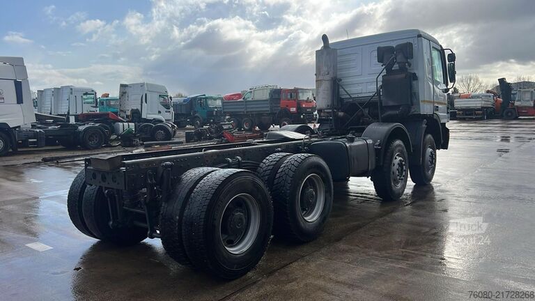Šasija sa taksijem Mercedes-Benz Actros 4144 (TAMBOURS / EPS / MP2 / LAMES / GRA...