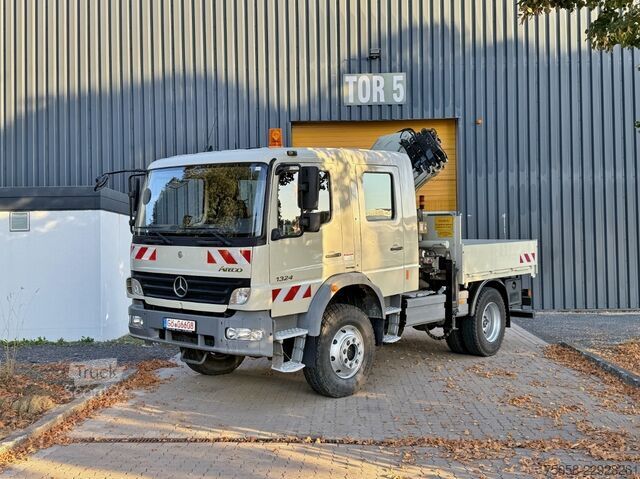 رافعة مثبتة على شاحنة  Atego 1324 - DoKa - Kran - 148 TKm