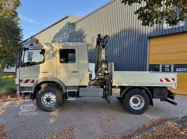 رافعة مثبتة على شاحنة  Atego 1324 - DoKa - Kran - 148 TKm