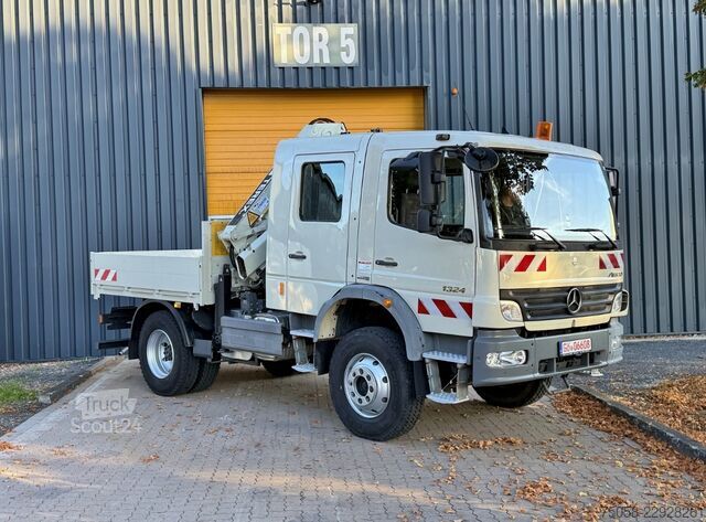 رافعة مثبتة على شاحنة  Atego 1324 - DoKa - Kran - 148 TKm