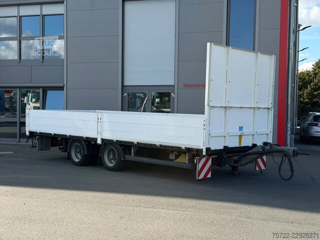 Plateau de chargement PAVIC TBPA 14 64ZC Containerpritschen Tandem Anhänger