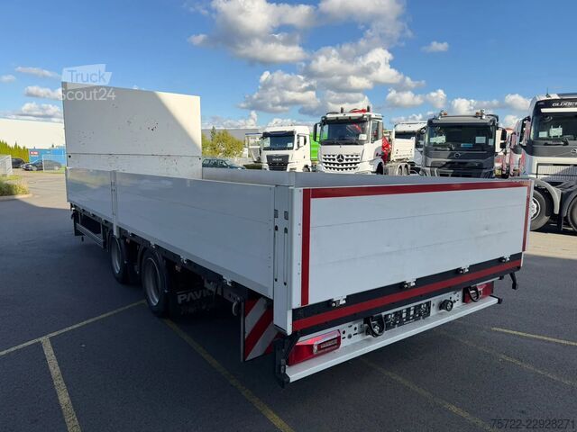 Plateau de chargement PAVIC TBPA 14 64ZC Containerpritschen Tandem Anhänger