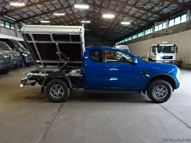 Tipvogn varebil FORD Ranger 2.0 XLT EXtraKab 4x4 WiPa AHK 3-S.-Kipper