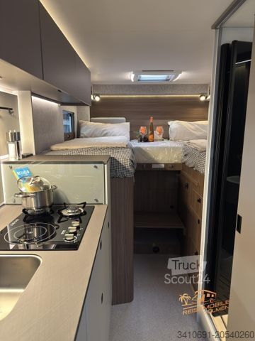 Camping-car semi-intégré LMC Cruiser 740 EL TV SAT Truma 6D Markise