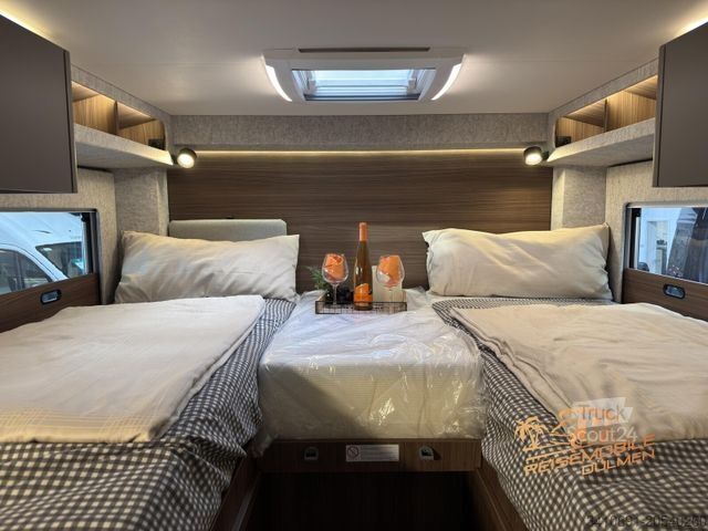 Camping-car semi-intégré LMC Cruiser 740 EL TV SAT Truma 6D Markise