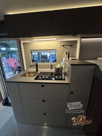 Camping-car semi-intégré LMC Cruiser 740 EL TV SAT Truma 6D Markise