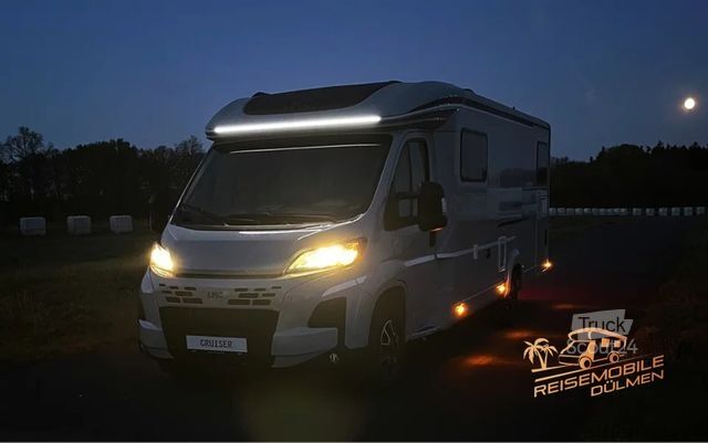 Camping-car semi-intégré LMC Cruiser 740 EL TV SAT Truma 6D Markise
