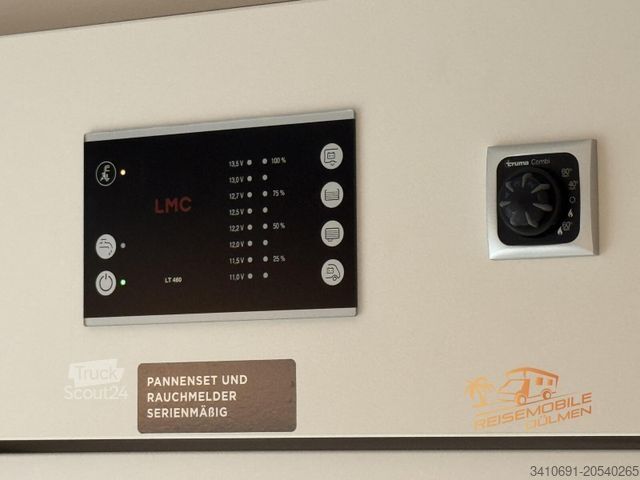 Semi-integrated camper LMC Tourer Lift H 730 G Tourer Paket RFK Zusatbett