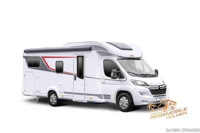 Semi-integrated camper LMC Tourer Lift H 730 G Tourer Paket RFK Zusatbett
