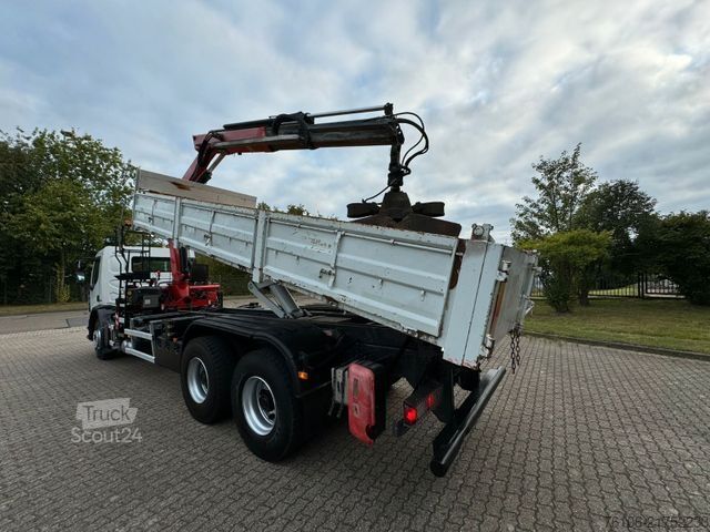 Teherautóra szerelt daru RENAULT Premium Lander 310.26 6x4 Kipper /Kran