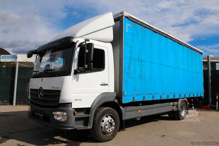 Tenteli düz yataklı kamyon MERCEDES-BENZ 1523 4x2 BL - Pritsche 7,2 m - Nr.: 248