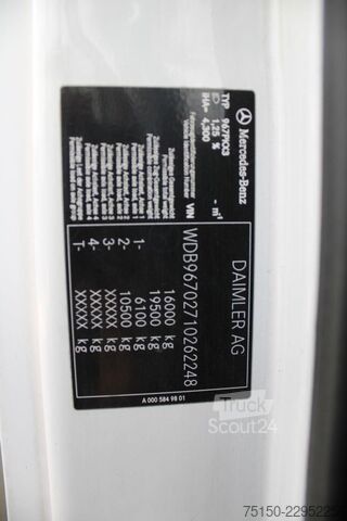 Tenteli düz yataklı kamyon MERCEDES-BENZ 1523 4x2 BL - Pritsche 7,2 m - Nr.: 248