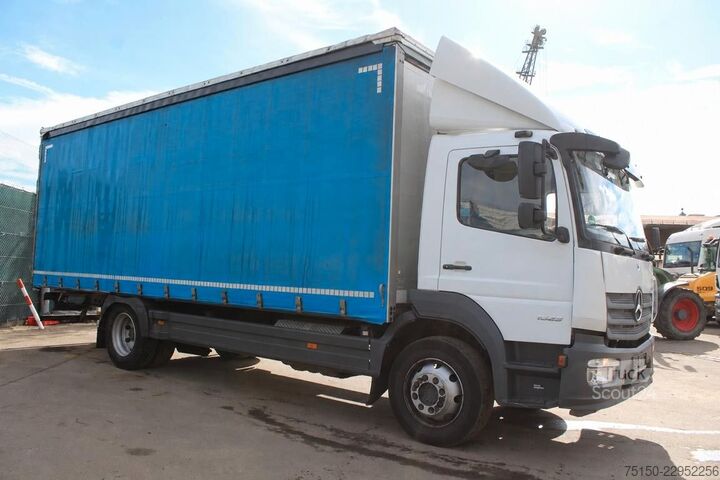 Tenteli düz yataklı kamyon MERCEDES-BENZ 1523 4x2 BL - Pritsche 7,2 m - Nr.: 248