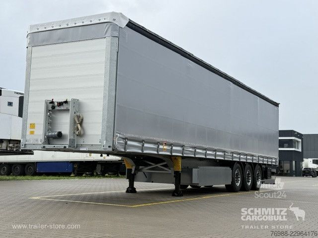 Öppen semitrailer med kapell Schmitz Cargobull Curtainsider Standard