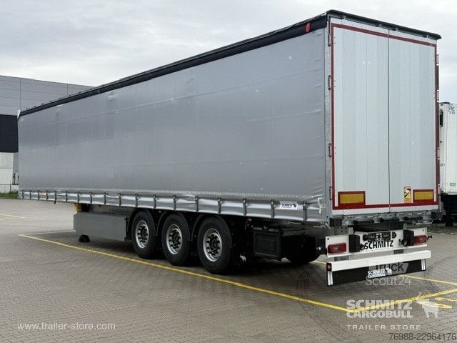 Öppen semitrailer med kapell Schmitz Cargobull Curtainsider Standard