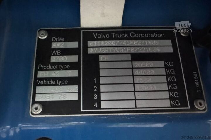 Standard dragbil VOLVO FH-460 4x2