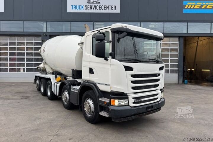 Betongblandarbilar SCANIA G490 10x4 Liebherr 12m3