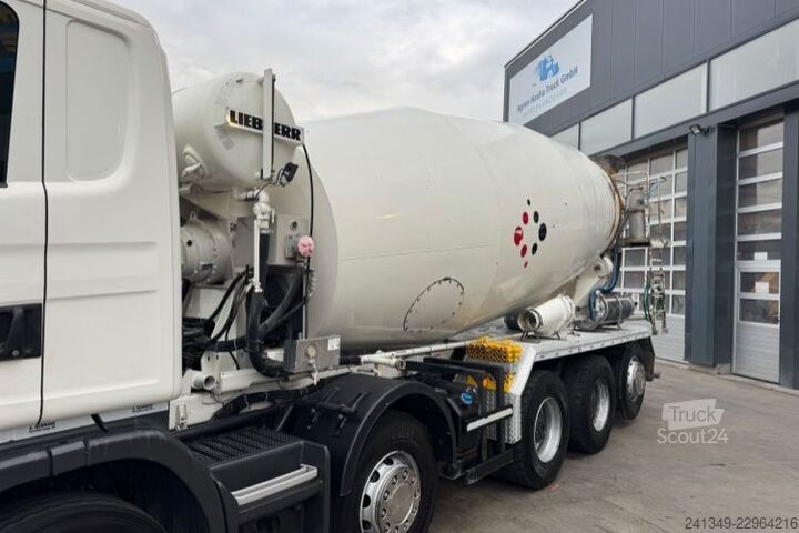 Betongblandarbilar SCANIA G490 10x4 Liebherr 12m3