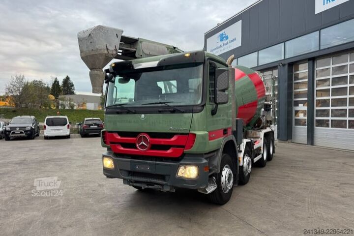 Betongblandarbilar MERCEDES-BENZ Actros 3241 9m3 Stetter 17M