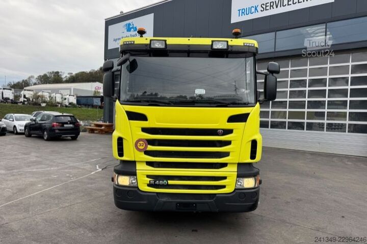 Vakuumtankbil SCANIA R480 8x4 Kaiser Aquastar 3 Recycler