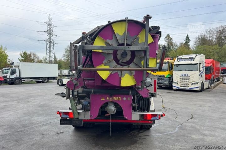 Vakuumtankbil SCANIA R480 8x4 Kaiser Aquastar 3 Recycler