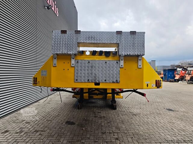 Semi carregador baixo Zanner STL 38 Bridge Ramps Winch Powersteering!