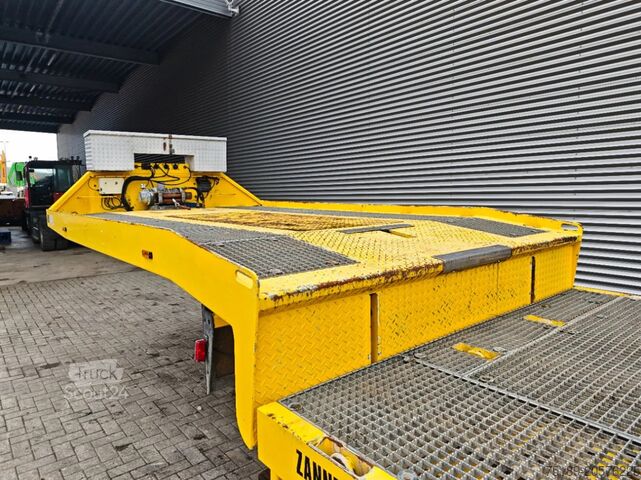 Încărcător semi-scăzut Zanner STL 38 Bridge Ramps Winch Powersteering!