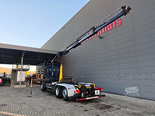 Système de bras à crochet MAN TGS 26.400 6x2 Palfinger PK 12502 SH + 20 Tons ...