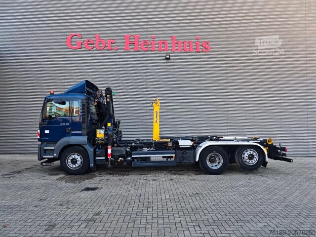 Hakenarmsystem MAN TGS 26.400 6x2 Palfinger PK 12502 SH + 20 Tons ...