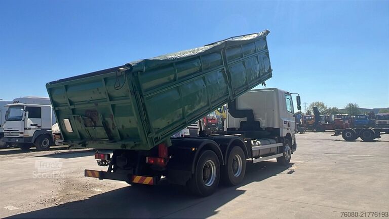 3-sidig tipp DAF CF 85.380 (EURO 3 / LAMES / GRAND PONT / STEEL ...