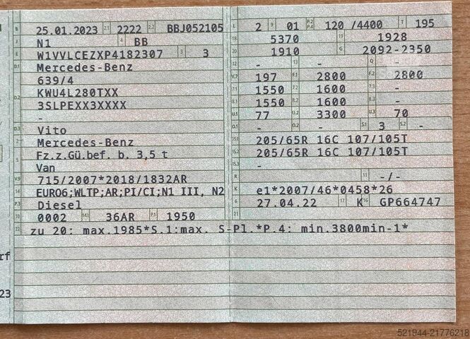 Furgon blaszak Mercedes-Benz Vito 316 CDI lang Klima Kamera Tempomat