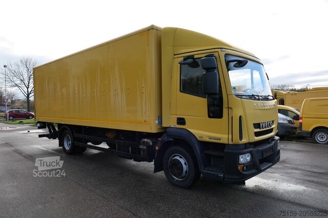 Dobozos teherautó iveco EuroCargo ML 120 E28/P AHK LBW Koffer 7,00x2,44x1,98
