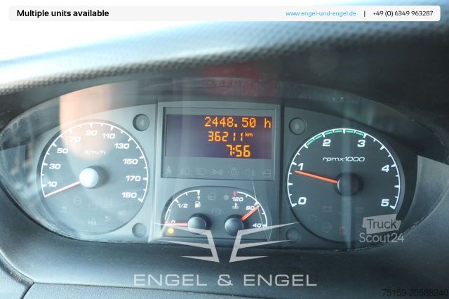 Box van iveco Daily 50C14 Erdgas Kurz COC