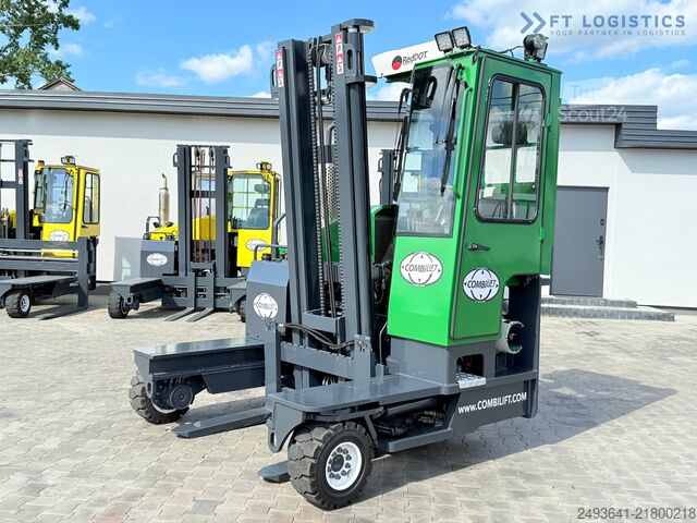 Carrello elevatore a 4 direzioni Combilift C3500 / DUPLEX - 4100 / EXTENDABLE FORKS