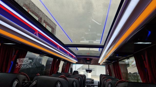 Miniautocarro MERCEDES-BENZ 519 und 517 Glasdach XXL  20 Sitze Lord Exclisiv