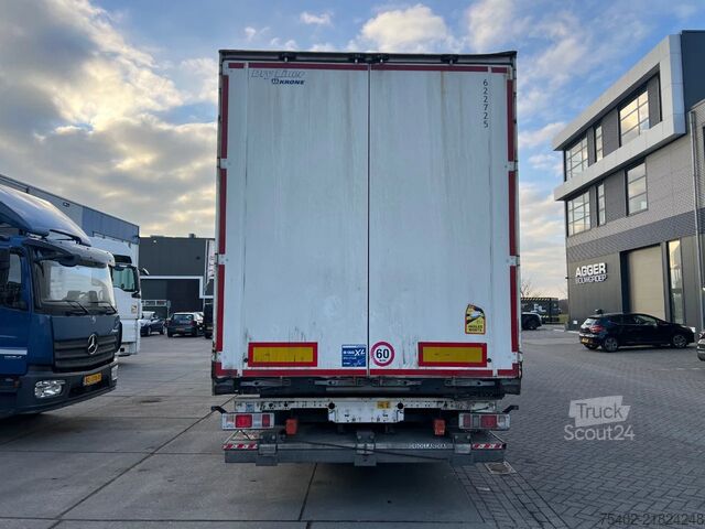 Valise Krone SD / Closed Box / Dhollandia / 1x Lift Axle