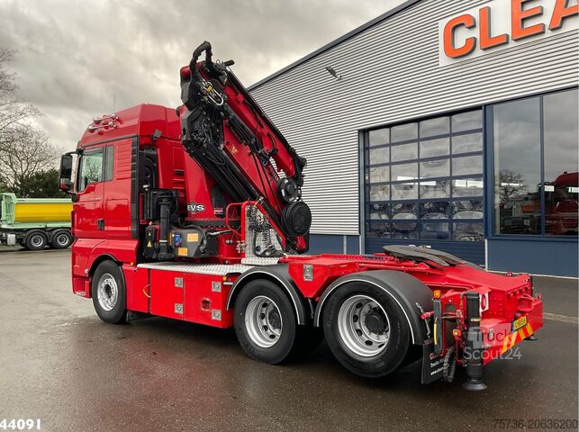 Standard-SZM Man TGX 28.510 HMF 50 Tonmeter laadkraan + Fly-Jib