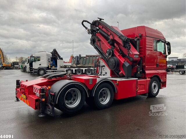 Standard-SZM Man TGX 28.510 HMF 50 Tonmeter laadkraan + Fly-Jib